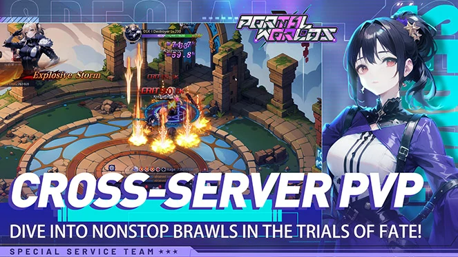 Cross-Server PvP Dive into nonstop brawls in the Trials of Fate!